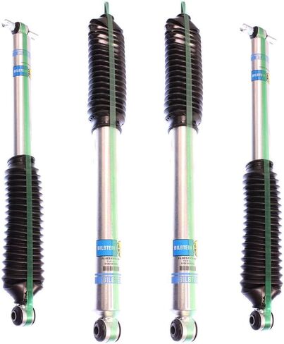Bilstein 24-185257 24-185264 متوافق مع سيارة جيب رانجلر 1997-2006 مع 3 بوصات رفع 5100 صدمات غاز أحادية الأنبوب in Kuwait