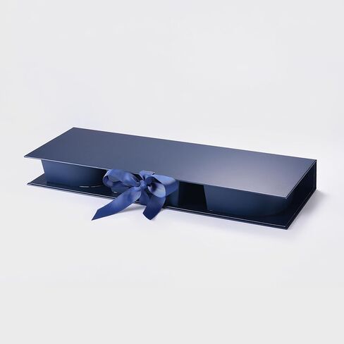 Geoto 17.3x6x2in Fillable DAD Shaped Letter Box 1 Pack, Empty Gift Wrapping Box for Father's Day Packing (Navy Blue) in Saudi Arabia