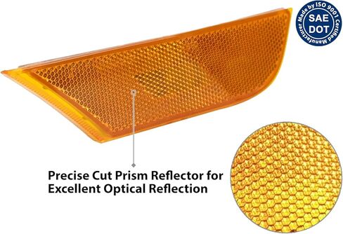 KAP Replacement for Front Fender Halogen Side Marker Lights 2018-2025 Odyssey Passenger Right Side with Bulb Included 33800THRA01 HO2551128 in Kuwait
