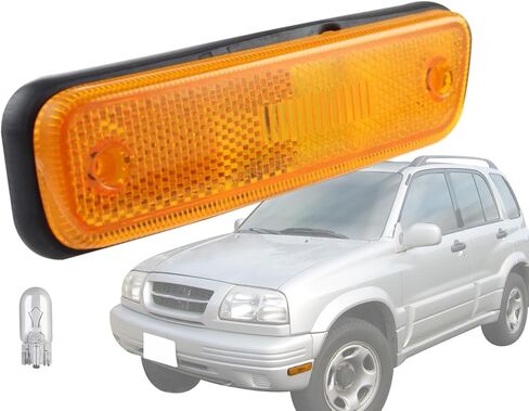 KAP Replacement for Front Fender Halogen Side Marker Lights 2018-2025 Odyssey Passenger Right Side with Bulb Included 33800THRA01 HO2551128 in Kuwait