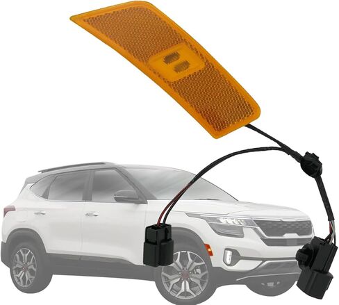 KAP Replacement for Front Fender Halogen Side Marker Lights 2018-2025 Odyssey Passenger Right Side with Bulb Included 33800THRA01 HO2551128 in Kuwait