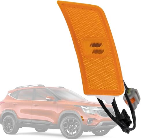 KAP Replacement for Front Fender Halogen Side Marker Lights 2018-2025 Odyssey Passenger Right Side with Bulb Included 33800THRA01 HO2551128 in Kuwait