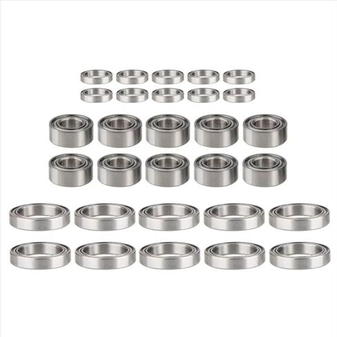 RC Parts Compatible with ZD for Racing DBX-10 10421-S 9102 1/10 RC Car Upgrade Parts Replacement Accessories 30pcs Steel Ball Bearing Set in Saudi Arabia
