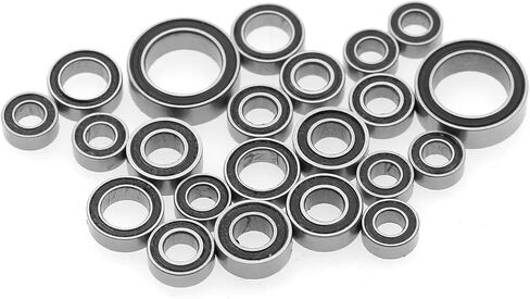 RC Car Parts Compatible with Traxxas for TRX4M for TRX4-M 1/18 RC Crawler Car Upgrade Parts Accessories 22pcs Steel Sealed Bearing Kit 9745 in Saudi Arabia