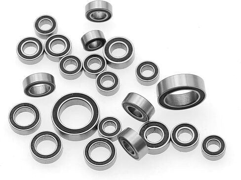 RC Car Parts Compatible with Traxxas for TRX4M for TRX4-M 1/18 RC Crawler Car Upgrade Parts Accessories 22pcs Steel Sealed Bearing Kit 9745 in Saudi Arabia