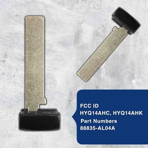 2x Remote Fob Car Key Insert Only for Subaru (HYQ14AHC, HYQ14AHK) in Saudi Arabia