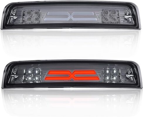 PIT66 LED Bar ضوء الفرامل الثالث مناسب دودج رام 1500 2500 3500 2009-2017 ارتفاع جبل وقف الضوء مصابيح البضائع الخلفية X نوع الدخان عدسة الإسكان الأسود 55372082AE 55372082AF in Kuwait