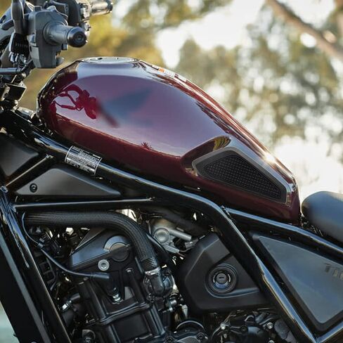 For Honda Rebel CMX 1100 Motorcy Tank Rubber Sticker Protector Sheath Knee Tank Pad Decal in Saudi Arabia