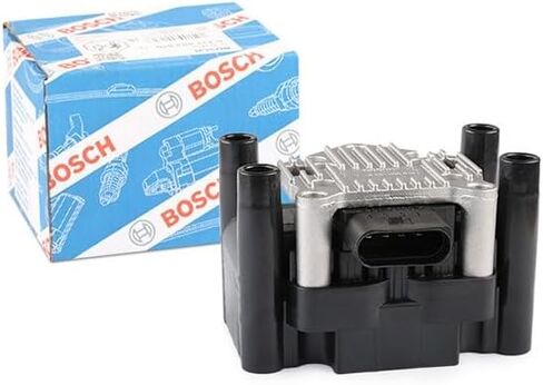 BOSCH 0221603010 Ignition Coil - Compatible with Select Volkswagen Beetle, Golf, Jetta in Kuwait