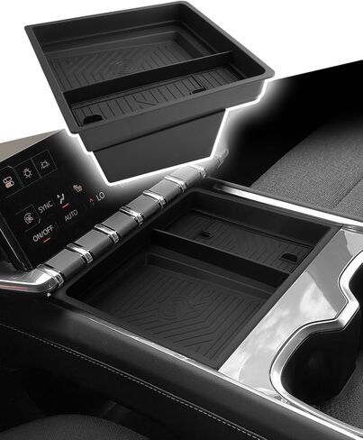 CDEFG for 2025 2026 GMC Acadia Center Console Tray Tray - مسند الذراع للتخزين الأمامي للدرج السفلي للتخزين الأوسط - Acadia (Elevation、AT4) الملحقات الداخلية in Kuwait