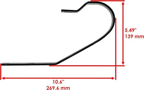 Caltric Right Skid Runner Compatible with Husqvarna 532136320 50" Deck NEW in Kuwait
