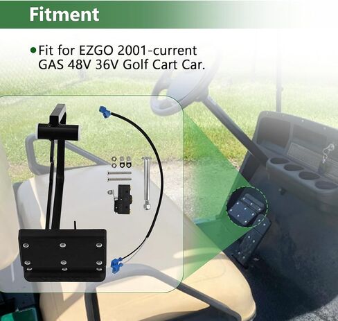 70612G02 مجموعة دواسة الفرامل تناسب EZGO 2001-الغاز الحالي 48 فولت 36 فولت 70612-G02 عربة جولف سيارة in Kuwait
