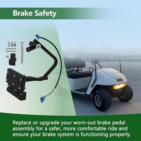 70612G02 مجموعة دواسة الفرامل تناسب EZGO 2001-الغاز الحالي 48 فولت 36 فولت 70612-G02 عربة جولف سيارة in Kuwait