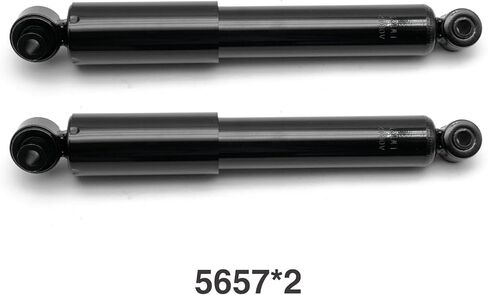 5657 2PCS Rear Suspension Shock Absorbers Strut Compatible with Kia Soul 2010 2011 2012 2013 Replace OE 554387 553002K100 553002K800 in Kuwait
