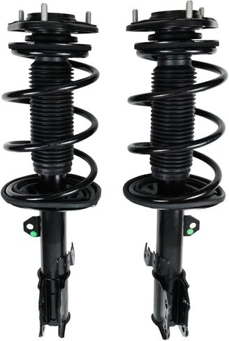 Front Shock Absorbers Complete Struts for 2009 2010 2011 2012 2013 Toyota Corolla 1.8L L4, 2011 2012 2013 Toyota Matrix 1.8L L4 Shocks Assembly w/Coil Spring Suspension Kit Replace 472598 472597 2PCS in Saudi Arabia