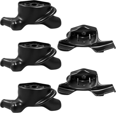 5 Pack Tire Changer Duck Head 4-120129B Tire Machine Duck Head Wing-Type Black Plastic Duck Head Compatible with Hunter TCX/Corghi/MTS Tire Changer Plastic Mount Demount Wing Duck Head in Saudi Arabia
