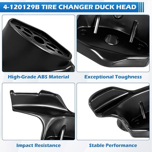 5 Pack Tire Changer Duck Head 4-120129B Tire Machine Duck Head Wing-Type Black Plastic Duck Head Compatible with Hunter TCX/Corghi/MTS Tire Changer Plastic Mount Demount Wing Duck Head in Saudi Arabia
