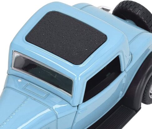 Classic Vintage Alloy Car Model Opened Doors Retro Antique Pullback Toy 1:32 for Playtime Education (Blue) in Kuwait