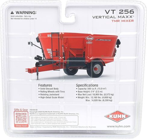 OBT 1/64 Kuhn Knight VT 256 Twin-Auger Vertical Maxx Mixer 70505848 in Saudi Arabia
