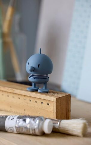 Hoptimist Soft Bumble Mini Sky Blue Plush Figurine, Scandinavian Decor, 3.5 in Tall in Saudi Arabia