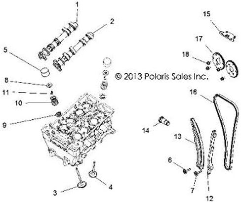 Steel G-90 Exhaust Valve 3022135 Polaris 2011-2016 RZR 4 900 XP EFI MV X in Kuwait