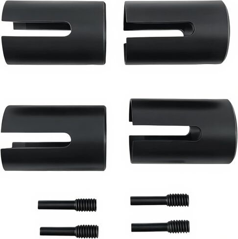 45# Hardened Steel Drive Cup Set for 1/10 E-Revo 2.0 VXL 86086-4, Heavy-Duty Front & Rear Drive Cups, 4-Piece Upgrade Kit, Replaces 8652 & 8652X in Saudi Arabia
