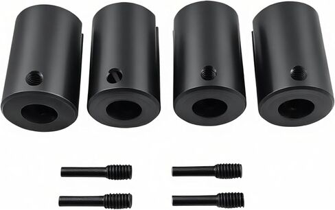 45# Hardened Steel Drive Cup Set for 1/10 E-Revo 2.0 VXL 86086-4, Heavy-Duty Front & Rear Drive Cups, 4-Piece Upgrade Kit, Replaces 8652 & 8652X in Saudi Arabia