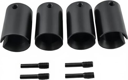 45# Hardened Steel Drive Cup Set for 1/10 E-Revo 2.0 VXL 86086-4, Heavy-Duty Front & Rear Drive Cups, 4-Piece Upgrade Kit, Replaces 8652 & 8652X in Saudi Arabia