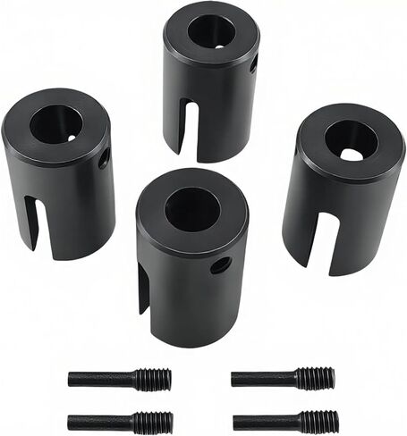 45# Hardened Steel Drive Cup Set for 1/10 E-Revo 2.0 VXL 86086-4, Heavy-Duty Front & Rear Drive Cups, 4-Piece Upgrade Kit, Replaces 8652 & 8652X in Saudi Arabia