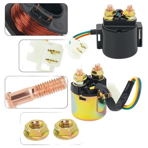 Motorcycle Starter Relay Compatible with TRX125 TRX250 CBX1000 VF750 CX500 NX250 TRX200 ATC200 ATC200M ATC200E TRX300 in Kuwait