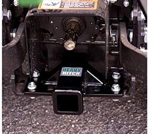 Rear Receiver Hitch Plate for Sub-Compact Tractors - Made in The USA in Saudi Arabia