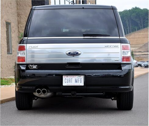 وصلة مقطورة CURT 13551 فئة 3، جهاز استقبال 2 بوصة، يناسب اختيار 2009-2019 Ford Flex بدون عادم مزدوج، 5000 رطل GTW، 500 رطل TW، مقاس مخصص، معطف A ومعطف مسحوق، الأجهزة متضمنة in Saudi Arabia