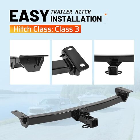 Class 3 Trailer Tow Hitch, 2 Inch Receiver Compatible with 2019-2023 Ford Ranger in Kuwait