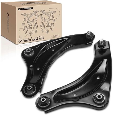 A-Premium 2 x Front Lower Control Arm, with Ball Joint & Bushing, Compatible with Nissan Juke 2011-2017, LEAF 2011-2017 in Kuwait