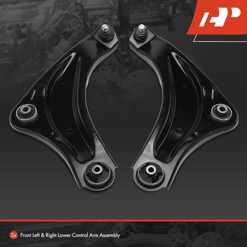 A-Premium 2 x Front Lower Control Arm, with Ball Joint & Bushing, Compatible with Nissan Juke 2011-2017, LEAF 2011-2017 in Kuwait