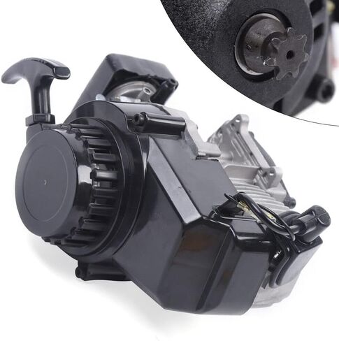 2 Stroke Engine Motor 49CC Racing Complete Engine Motor Pull Start Motorized Bike Engine Kit for Pocket Bike Mini Dirt Bike ATV Scooter in Saudi Arabia