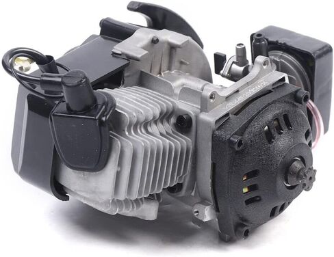 2 Stroke Engine Motor 49CC Racing Complete Engine Motor Pull Start Motorized Bike Engine Kit for Pocket Bike Mini Dirt Bike ATV Scooter in Saudi Arabia