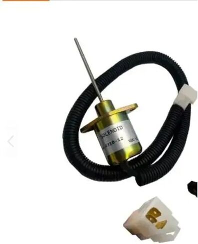 1503ES 12V Fuel Shutdown Solenoid Compatible For Wood-ward Kubota SA-4310-T 3158321-33 SA-4310-12 17490-60010 ShutOff Solenoid Stop Valve in Kuwait