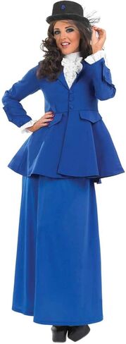 fun shack English Nanny Costume Women, Adult Book Character Costume Women, Adult Mary Costume, Nanny Costume for Women in Saudi Arabia