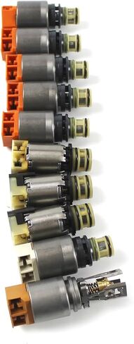 9‑Speed 9HP48 Car Transmission Valve Solenoid With Harness Kit Compatible For Range Rover Evoque L4 2.0L 2.2L in Kuwait