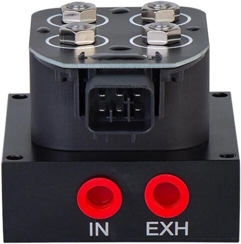 Auto/motorcycle 12v Air Ride Suspension Bag Controller Solenoid Valve Manifold Kit 4-Corner (0-300psi) in Kuwait
