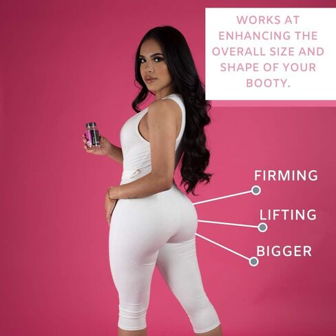 Cream and Pills Kit - Glute Enhancement Cream - Natural Cream Promoting a Bigger Butt for Women - Helps Reduce Cellulite and Supports Booty Growth in Saudi Arabia