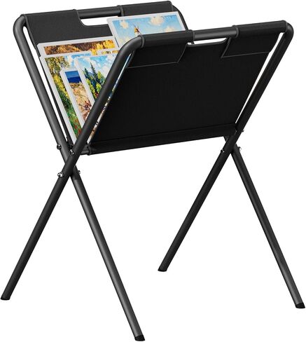 Mocomax Canvas Art Print Rack, Portable Folding Art Display Stand for Painting, Posters, Artwork, Prints, Canvas, Panels, Art Storage Drying Rack in Artist Galleries, Studios, 22.4"Wx25.8"Dx40.5"H (M) in Saudi Arabia