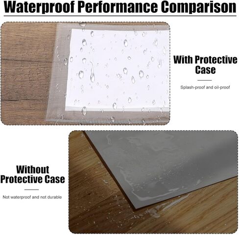 4pcs 2025-2026 Mahjong Card Holder, Transparent Mahjong Card Sleeve Scratch-Resistant & Waterproof Protector Cover for NMJL Large in Kuwait