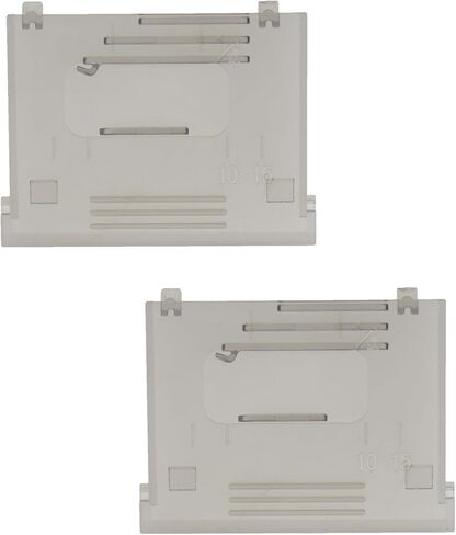 CXMTECH 2PCS 1.7x1.3 inch XF2404001 Grey Sewing Machine Plastic Cover Plate Suitable for JX2517 LS17 LX2763 LX3850 RS40S RS45S SB170 SB530T in Saudi Arabia
