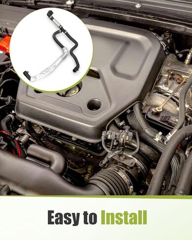 68280800AE Radiator Coolant Bottle Outlet Hose Fit for Jeep Wrangler 4 Cyl 2.0L 2018 2019 2020 2021 2022 2023 2024 in Kuwait