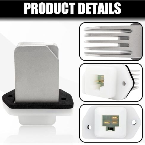 HVAC Blower Motor Resistor, 27761-4BA0A AC Blower Control Module Heater Blower Motor Resistor for Nissan Infiniti Rogue Pathfinder Sentra Maxima Titan NV1500 NV2500 NV3500 G20 I30 JX35 Q45 QX4 QX60 in Saudi Arabia