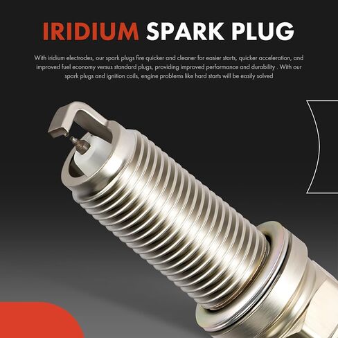 A-Premium 1 Ignition Coils with 6 Wire and 6 Iridium Spark Plugs Compatible with Kia Sportage 2005-2010 & Hyundai Tucson 2005-2009, 2.7L in Kuwait