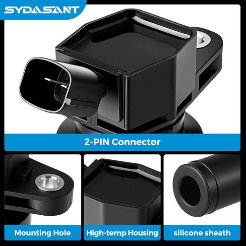 Ignition Coil Packs 4 Compatible with 1.6 L4 2012-2019 Kia Soul Rio Hyundai Accent 2012-2017 Hyundai Veloster Coils Replaces of UF652 C1803 in Saudi Arabia