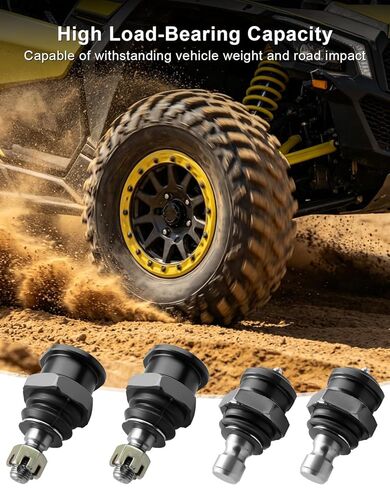 KRBJX3-PACK Ball Joint Package Heavy Duty Fit for Can-Am Maverick X3 64 72 Inch 2017 2018 2019 2020 2021 2022 2023, Heavy Duty Replacement Ball Joint Package, 4 PCS in Saudi Arabia